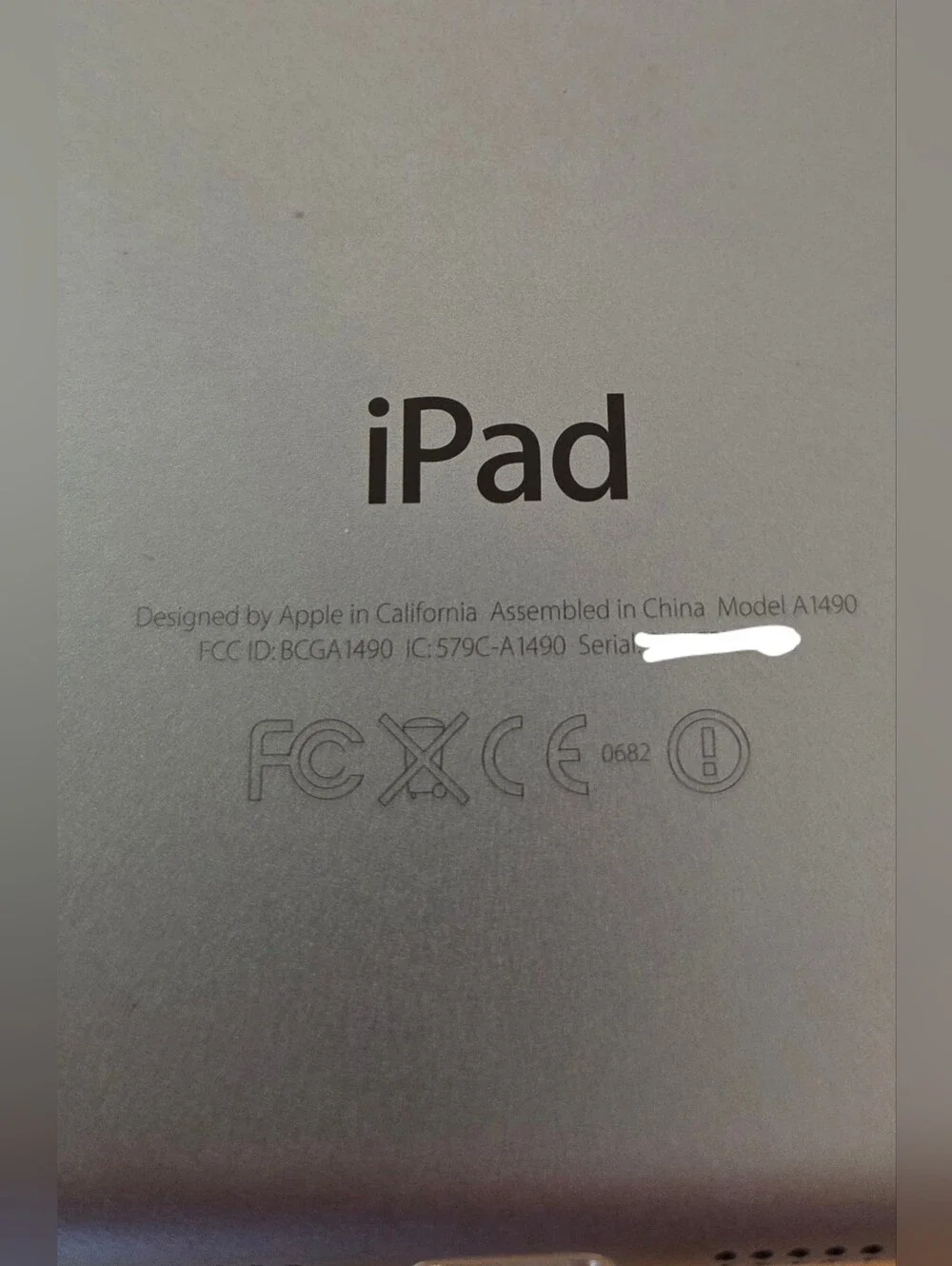 Apple iPad Mini 2 16GB Wi-Fi + Cellular AT&T 7.9inch A1490